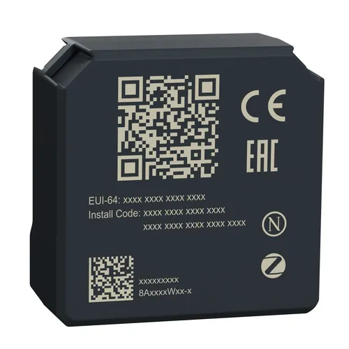 Schneider Electric Schaltaktor Wiser 1fach UP - Unterputz-Schaltaktor für Wiser-Haussteuerung, schaltet bis zu 2200 W, Zigbee-kompatibel, APP-Steuerung und Automatisierungen für ein smartes Zuhause.