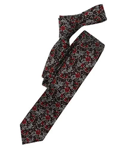 VENTI Krawatte gemustert - Breite Krawatten aus 100% hochwertiger Seide, modern gemustert für einen eleganten Look im Business und Alltag.