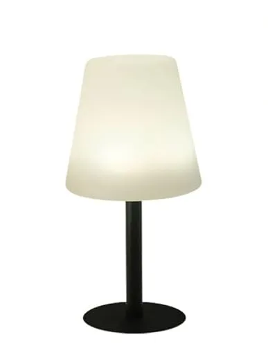 Spetebo Solar LED Tischleuchte - 6 Leuchtfarben für Garten & Balkon - Tischlampe mit Farbwechsel-Modus, ideal für Außenbereiche. Spritzwassergeschützt (IP44) und mit fest verbautem Akku für stimmungsvolles Licht in 6 Farben.