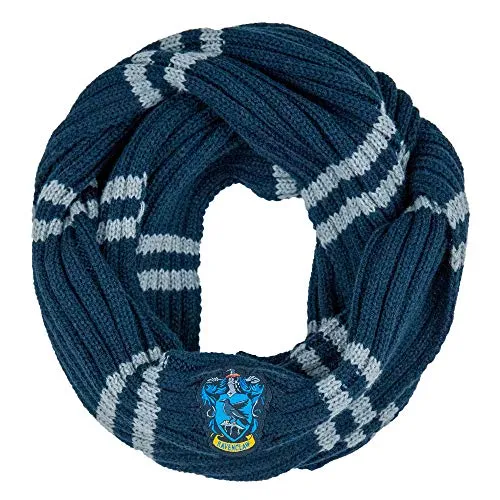 Cinereplicas Harry Potter Ravenclaw Schal – Superweich & Offiziell Lizenziert - Hochwertiger Ravenclaw Schal von Cinereplicas, ideal für stilvolle Winteroutfits. Aus 100% Acryl gefertigt, bietet er Komfort und eine exzellente Verarbeitung. Ein Must-Have für Harry Potter Fans!