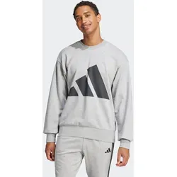 adidas Herren Essentials Big Logo Sweatshirt XL - Stylisches Sweatshirt aus 55 % Baumwolle und 36 % recyceltem Polyester, ideal für nachhaltige Mode und sportliche Freizeitlooks.