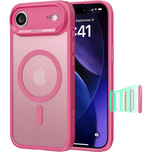 ESR - Classic Hybrid HaloLock - iPhone 17 Air - Frosted Pink (Apple iPhone 17) (59432872)