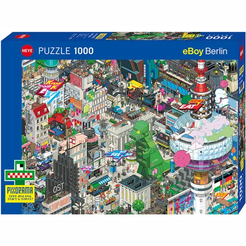 HEYE Puzzle Pixorama: Berlin Suche 1000 Teile