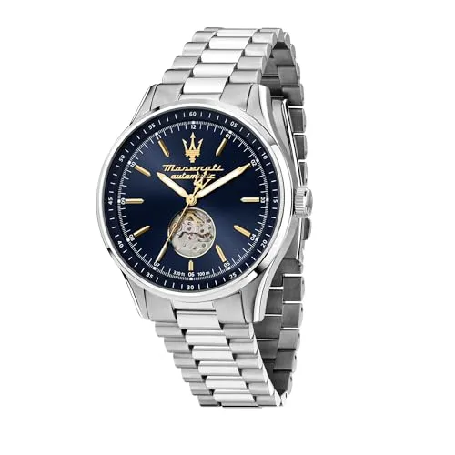 Maserati Herrenuhr SORPASSO-Kollektion R8823124002 - Elegante Automatik-Armbanduhr mit 42 mm Durchmesser, perfektes Accessoire für stilbewusste Herren.