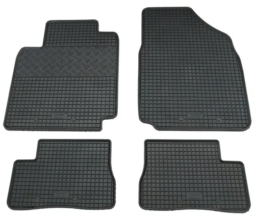Gummifußmatten für Nissan Micra ab 2003- Passform Fußmatten Gummimatten 4-teilig