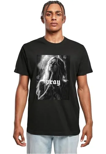 Mister Tee Herren T-Shirt, 100% Baumwolle, Black, L