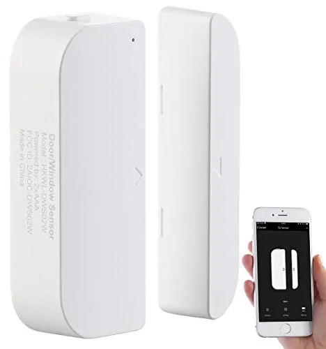 WLAN-Tür & Fensteralarm, sicher und smart mit Alexa & Google Assistant - Sonstige, smarter WLAN-Tür- und Fensteralarm für maximale Sicherheit, kompatibel mit Alexa und Google Assistant für einfache Steuerung.