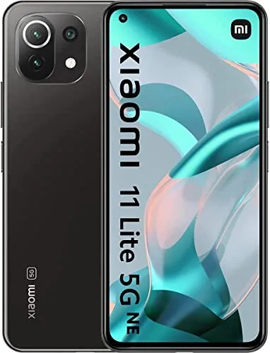 Xiaomi 11 Lite 5G NE Smartphone - Simlockfreies Handy mit Qualcomm Snapdragon 778G, 64MP Dreifachkamera und 5G-Unterstützung für blitzschnelle Downloads und ein beeindruckendes Nutzererlebnis.