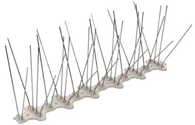 Sarei Taubenschutz 6-reihig Typ 2 Polycarbonatleiste