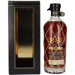 Brugal 1888 Ron Reserva Doblemente Añejado 40% Vol. 0,7l - Premium Rum mit 14 Jahren Reifung in Eichen- und Sherryfässern, komplexer Geschmack mit Noten von Schokolade und Zimt, ideal für Genießer.