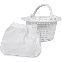 SET> Skimmerkorb für Miniskimmer + 5 Stk. Skimmerbeutel