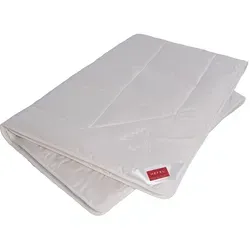 Hefel Wellness Zirbe Winterdecke 155x220cm - Winterdecke aus Merino-Schafschurwolle und Zirbenflocken für erholsamen Schlaf. 100% Naturprodukt mit hervorragendem Raumklima und Selbstreinigungskraft.
