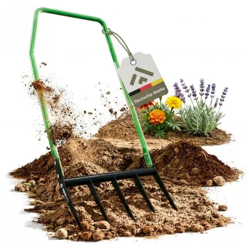 novaterra® Premium Grabegabel mit 5 Zinken