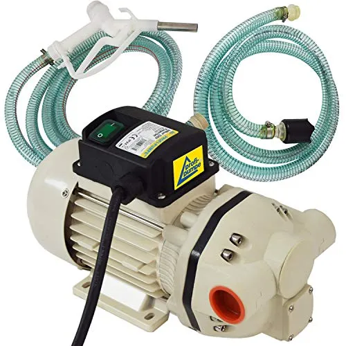 AMUR AdBlue®-Pumpe Harnstoffpumpe Urea Pumpe selbstansaugend Leistungsstarker Elektromotor mit Kupferabwicklung (Adblue - 230v-pumpen-set)