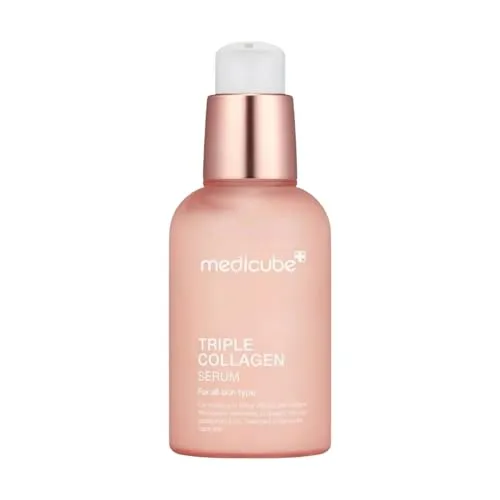 Medicube DREIFACH-KOLLAGEN-SERUM 4.0 55 ml - Anti-Aging-Creme mit Dreifach-Kollagen-Formel, spendet intensiv Feuchtigkeit und verbessert die Hautelastizität für ein jugendliches Aussehen.