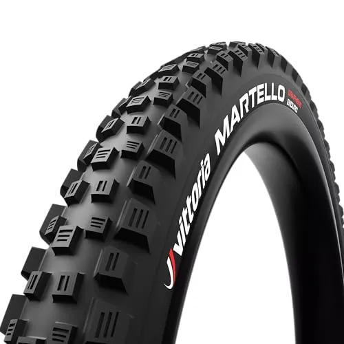 VITTORIA Martello Reifen 27.5X2.6 - Enduro Schwarz - Enduro MTB Reifen mit TNT-Kantenschutz und 4C Graphene 2.0 für maximalen Grip und Haltbarkeit. Ideal für anspruchsvolle Trails und wechselnde Bedingungen.