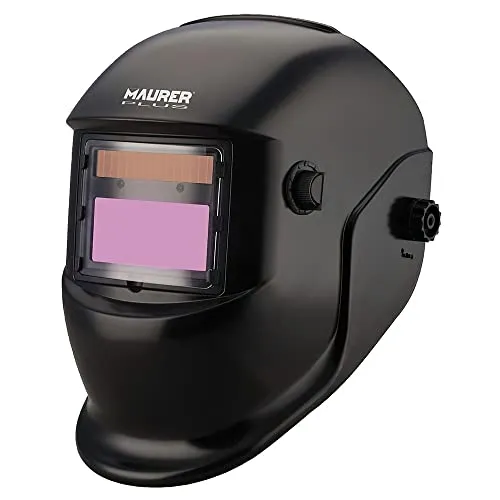 Automatischer Schweißschirm mit Solarzellen von MAURER