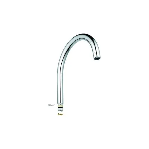 GROHE Auslauf, chrom (13310000) - Hochwertiger Auslauf in elegantem Chrom-Finish, ideal für Küchen und Badezimmer, sorgt für stilvolles Design und Langlebigkeit.