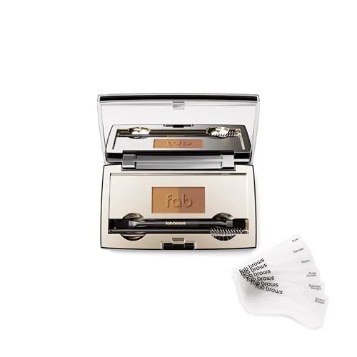 Fab Brows Duo Kit Light + Medium Brown von Fab Brows