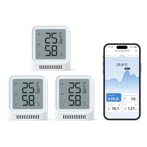 X-sense WLAN Thermometer Hygrometer 3 Stück von X-Sense