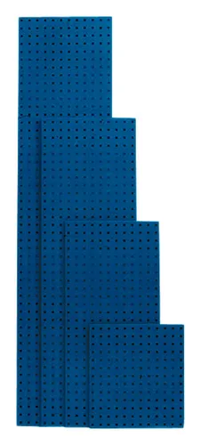 Bott Lochplatte 495 x 457 mm - enzianblau RAL 5010 - Lochplattensysteme, perfekt für individuelle Werkzeugorganisation und hohe Stabilität in Werkstätten