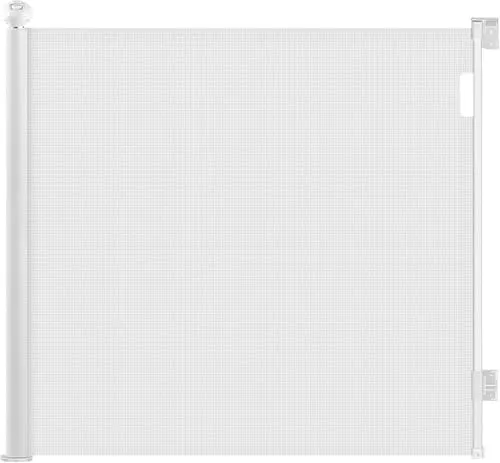 Ycozy Treppenschutzgitter Türschutzgitter Ausziehbar 0-300 cm Kinderschutzgitter Einhändiges Öffnen Absperrgitter für Baby und Haustiere Schutzgitter Treppe Innen Außenbereich