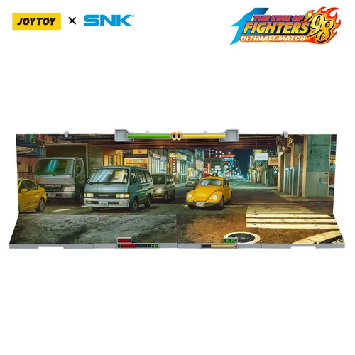 The King Of Fighters '98 Diorama Stage Base - Erlebe die Action mit der Diorama-Bühne von JoyToy x SNK. Perfekt für die Inszenierung deiner Figuren aus 