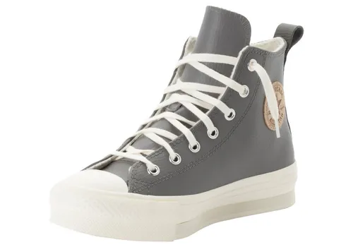 Converse CHUCK TAYLOR ALL STAR EVA LIFT LEATHER Sneaker - Sportliche Sneaker mit langlebigem Leder-Obermaterial. Die Gummi-Sohle sorgt für Rutschfestigkeit und einen lässigen Look. Ideal für kreative Schnürmethoden und vielseitige Kombinationen.