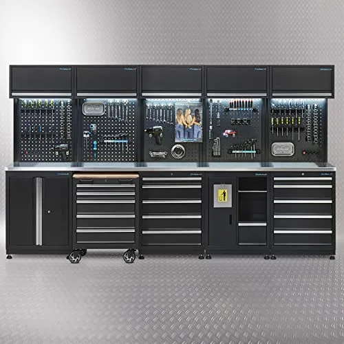 Werkstatteinrichtung Premium 97 Schwarz