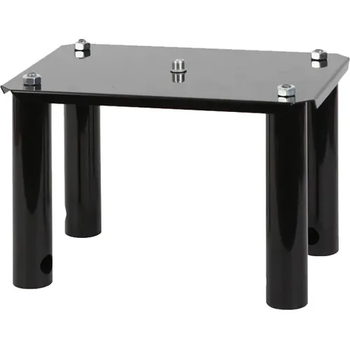 SafePost Briefkastenständer 99030 ScanPro 300 E, Schwarz - Robuster Stahlständer für SafePost und Tiamat Briefkästen, ideal zum Einbetonieren. Hergestellt in Schweden für höchste Qualität.