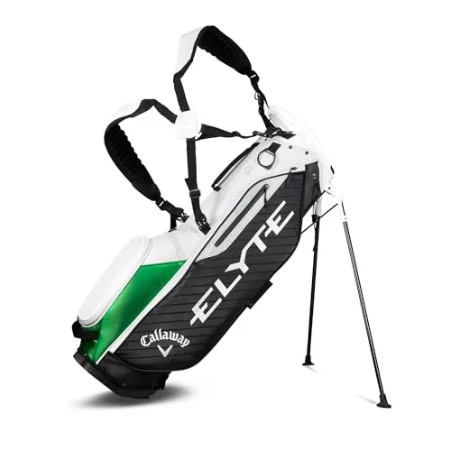 Callaway Golf ELYTE Standtasche, Weiß/Schwarz/Grün von Callaway