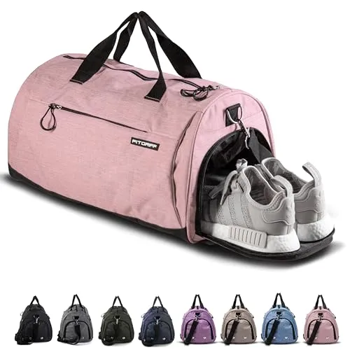 Fitgriff® Sporttasche & Reisetasche in pink von Fitgriff