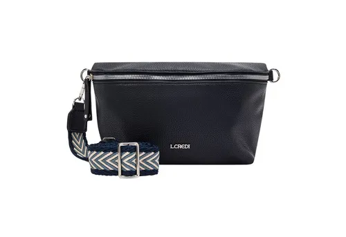 L. CREDI Umhängetasche Oliana – Stilvolle PU-Tasche in Blau - Elegante Umhängetasche aus hochwertigem PU, ideal für den täglichen Einsatz. Die Tasche bietet ausreichend Platz für Ihre Essentials und überzeugt durch ihr modernes Design.