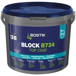 Bostik Block B734 Top Coat Bitumendachlack 5 Liter Eimer
