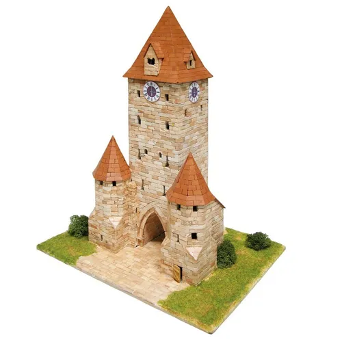 AEDES ARS Steinbaukasten - Ostentor - Gebäude, hochwertiger Steinbaukasten für kreative Bauprojekte und detailgetreue Nachbildungen.