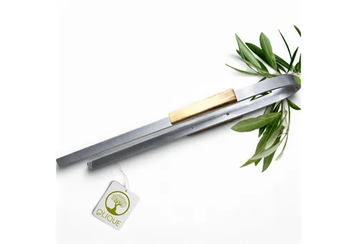 OLIQUE Grillzange XXL – 50 cm Aluminiumzange mit Olivenholzgriff - Sonstige Küchenhelfer – Hochwertige Grillzange aus Aluminium mit elegantem Olivenholzgriff, ideal für sicheres Wenden von Grillgut.
