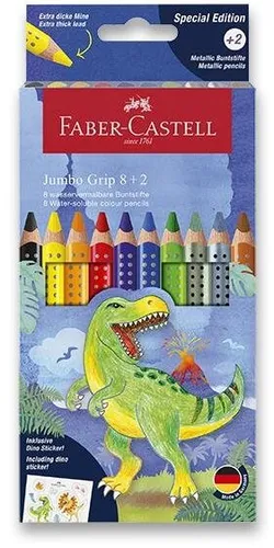 FABER-CASTELL Grip JUMBO, 10 Farben