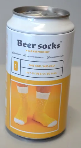 Luckies Bier Socken - LAGER 1 Paar Beer Socks - LAGER EU 41-45  Neu