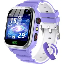 Smartwatch für Kinder Telefon für Mädchen Jungen mit Anruf, SOS, 26 Spiele, SchrittzäHler, Musik, Kamera, Wecker, Schulmodus, Geschenke für Ki...
