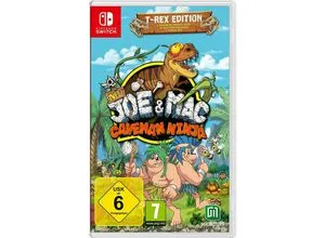 New Joe & Mac: Caveman Ninja - T-Rex Edition für Nintendo Switch - Erlebe Abenteuer mit New Joe & Mac: Caveman Ninja - T-Rex Edition für Nintendo Switch. Spaß für die ganze Familie, geeignet ab 6 Jahren und in deutscher Version. Ideal für Action- und Abenteuerliebhaber!