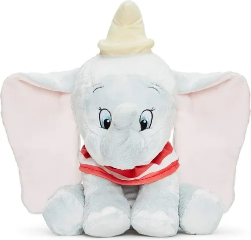 Disney Classics Dumbo 35CM Soft Toy - Stofftiere & Teddybären, 35 cm großes, kuscheliges Dumbo-Plüschtier, ideal zum Kuscheln und Umarmen für Disney-Fans.