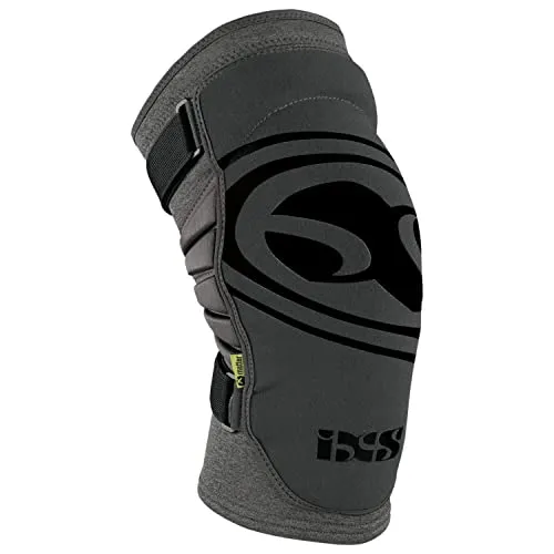 IXS Carve Evo+ Knee Guard Grey XXL - Hochwertiger Knieprotektor für besten Schutz - Fahrradschutzkleidung mit hoher Sicherheit und optimaler Passform für anspruchsvolle Mountainbiker.