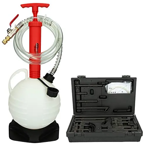 KS Tools 150.9675 Universal Getriebeöl-Füllsystem-Satz mit 15-TLG. Adaptersatz