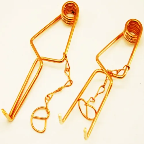 Wühlmausfalle 2 St Drahtfalle Stellring Maus Falle Feldmaus Windhager 053618