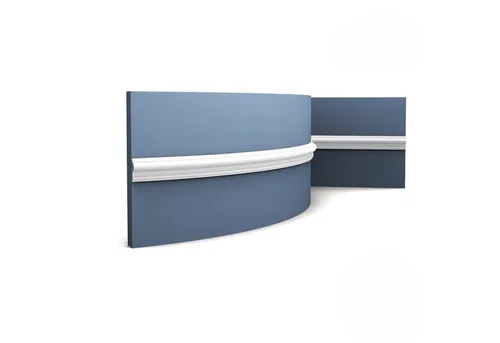 Orac Decor PX201F AXXENT flexible Zierleiste - Stuckleisten aus Purotouch® für Innen- und Außenbereich, flexibel und zeitlos im klassischen Design, ideal für kreative Raumgestaltungen.