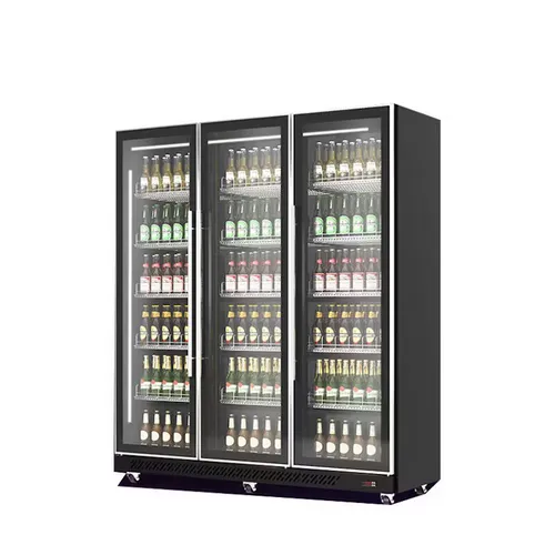 Gastro Lagerkühlschrank Kühlschrank Gewerbekühlschrank 1600l 2-10°C 3 Glastüren