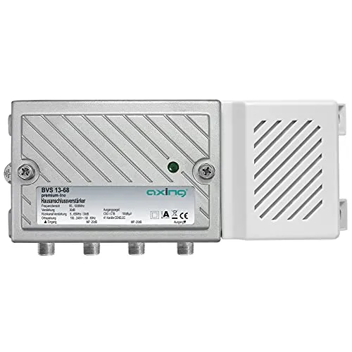 Axing BVS 13-68 Hausanschlussverstärker mit aktivem Rückkanal 5-65 MHz (30dB, 1006MHz, 100dBµV)