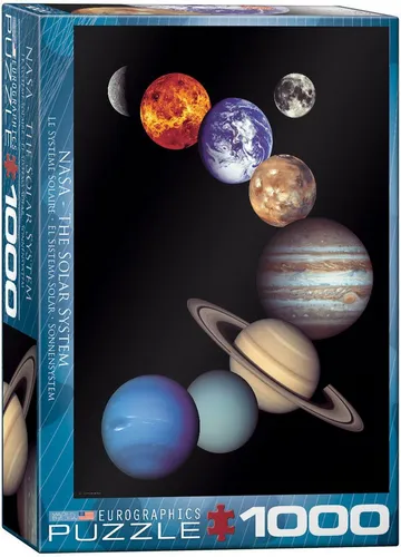 Puzzle 1000 Teile Puzzle - Puzzle - Sonnensystem NASA Weltraumfotografie, Puzzleteile