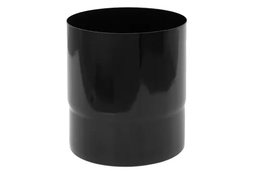 Raik Ofenrohr Raik Rauchrohr Ofenrohr Emaille 130mm - 150mm Schwarz, Längenelement