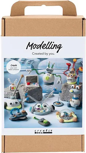Creativ Company Hobby-Set Roboter-Bildhauerei